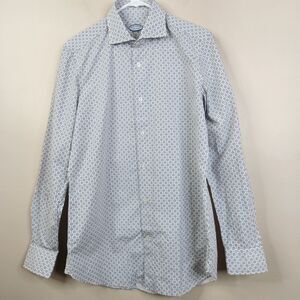 Vincenzo Di Ruggiero Italian Handmade Long Sleeve Button Down 15 3/4